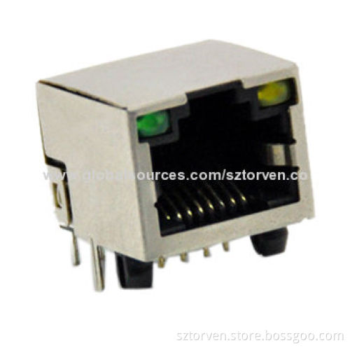 RJ Side Entry 1x1 LED Jack, Available in 1x1-1x8 Poles